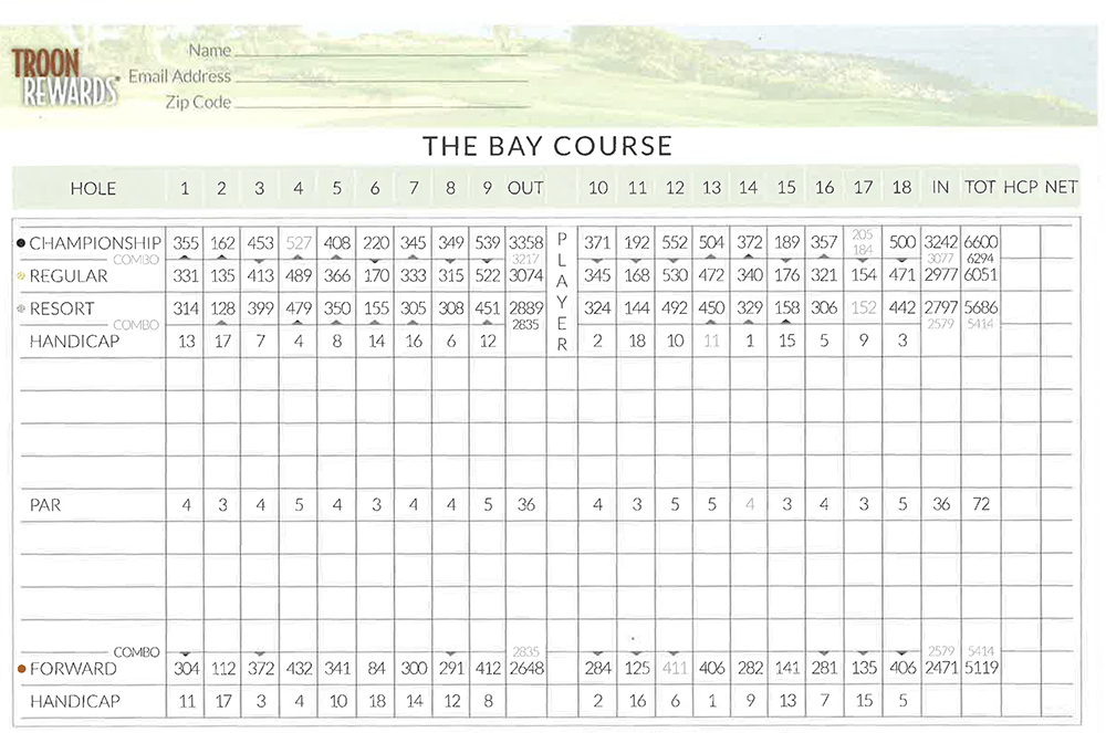 The Bay Course at Kapalua Golf Resort Perklee