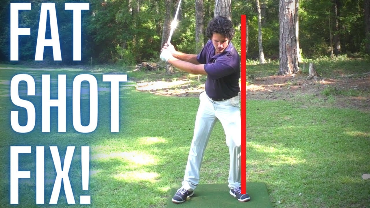 How To Stop Hitting Fat Golf Shots How to STOP Hitting Behind the Golf Ball [EASY FAT SHOT FIX!] | Perklee